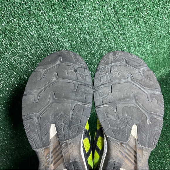 Asics Mens Gel Kayano 27 Green Black Running Shoes Sneakers Size 11.5 - Picture 9 of 12